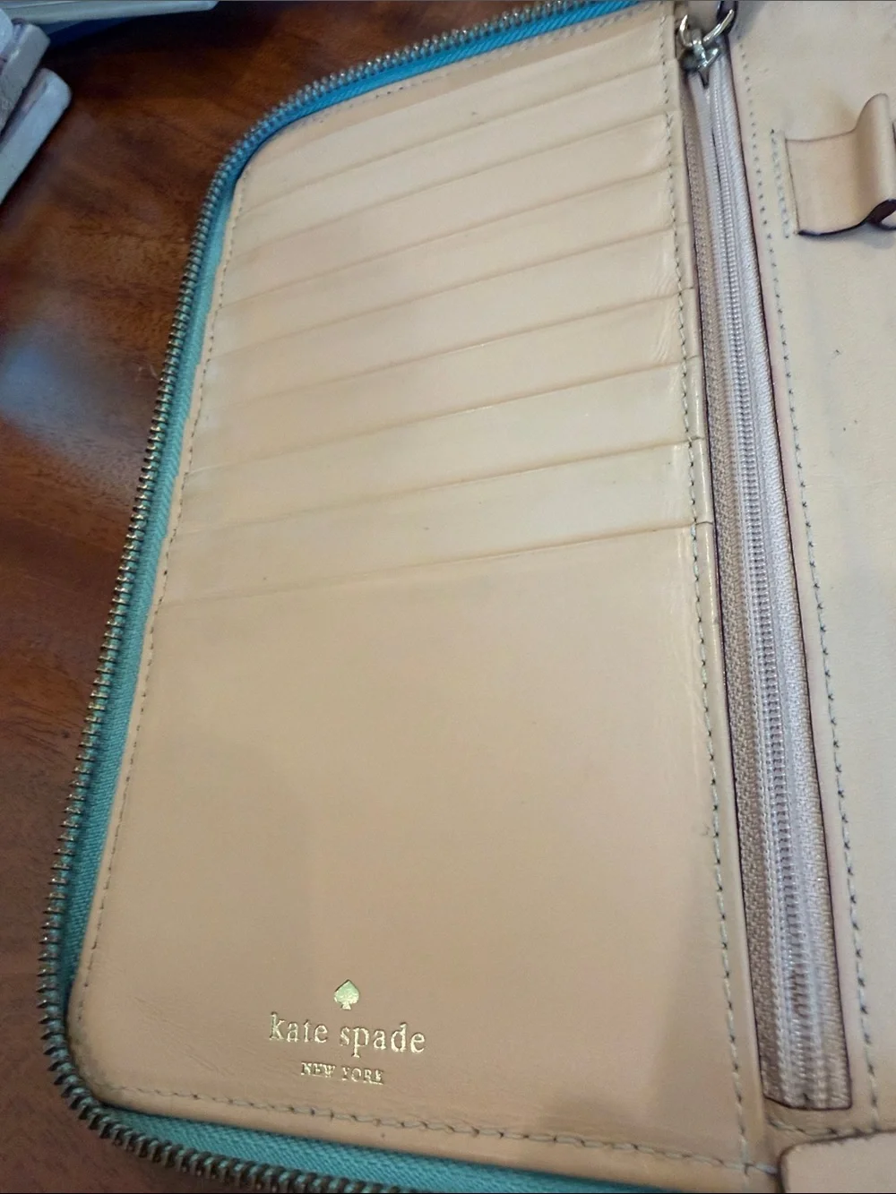 Kate Spade Grand Street Zip Travel Wallet